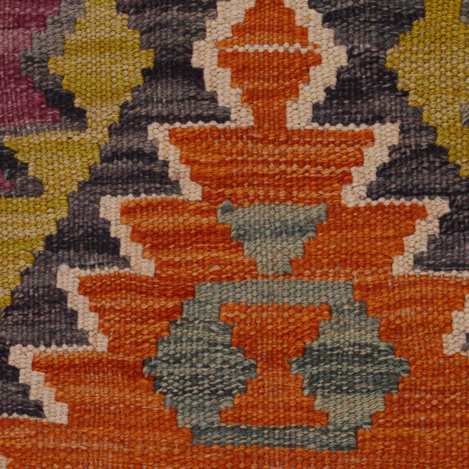 Handmade Vegetable Kilim 2' 7" x 4' 2" (ft) - No. P36251