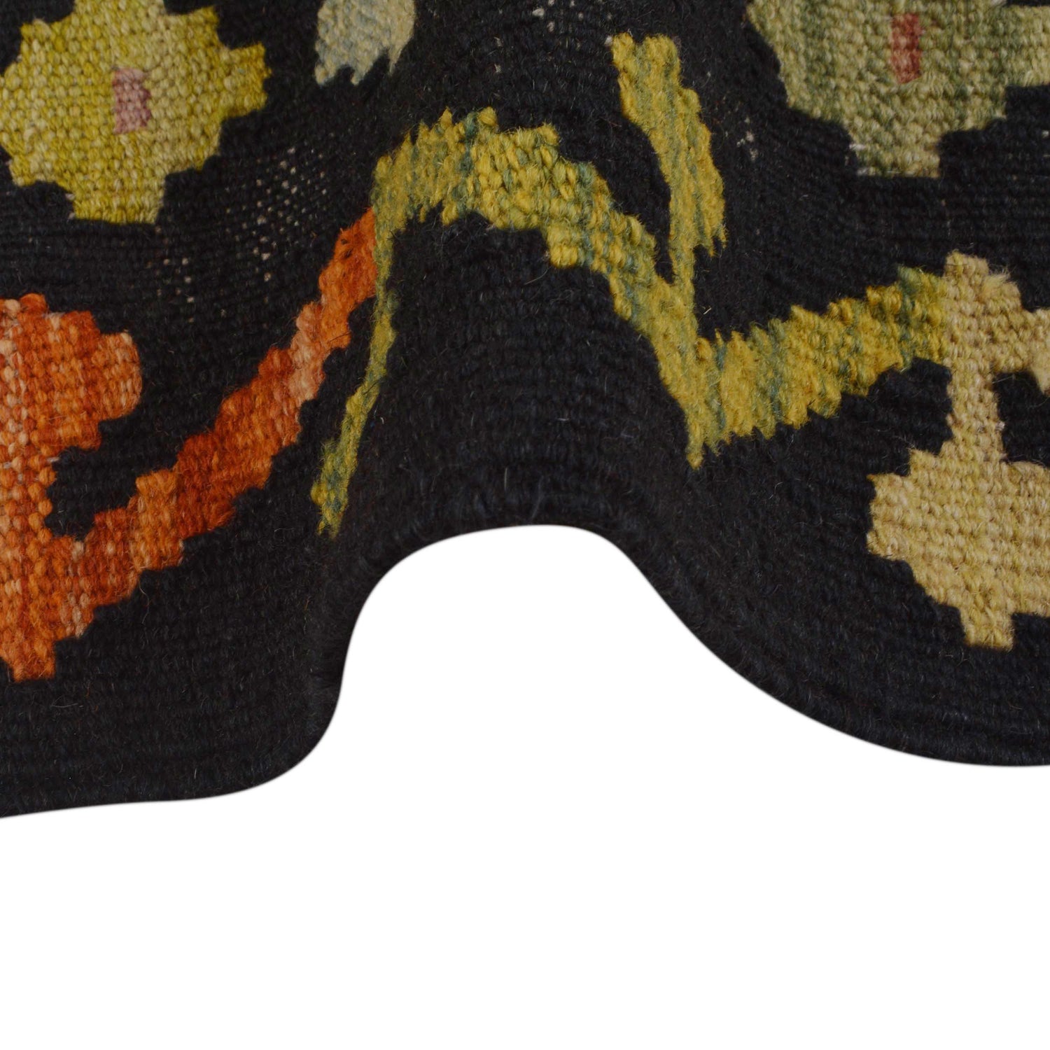 Handmade Vegetable Kelim 2' 9" x 4' 3" (ft) - No. P36252