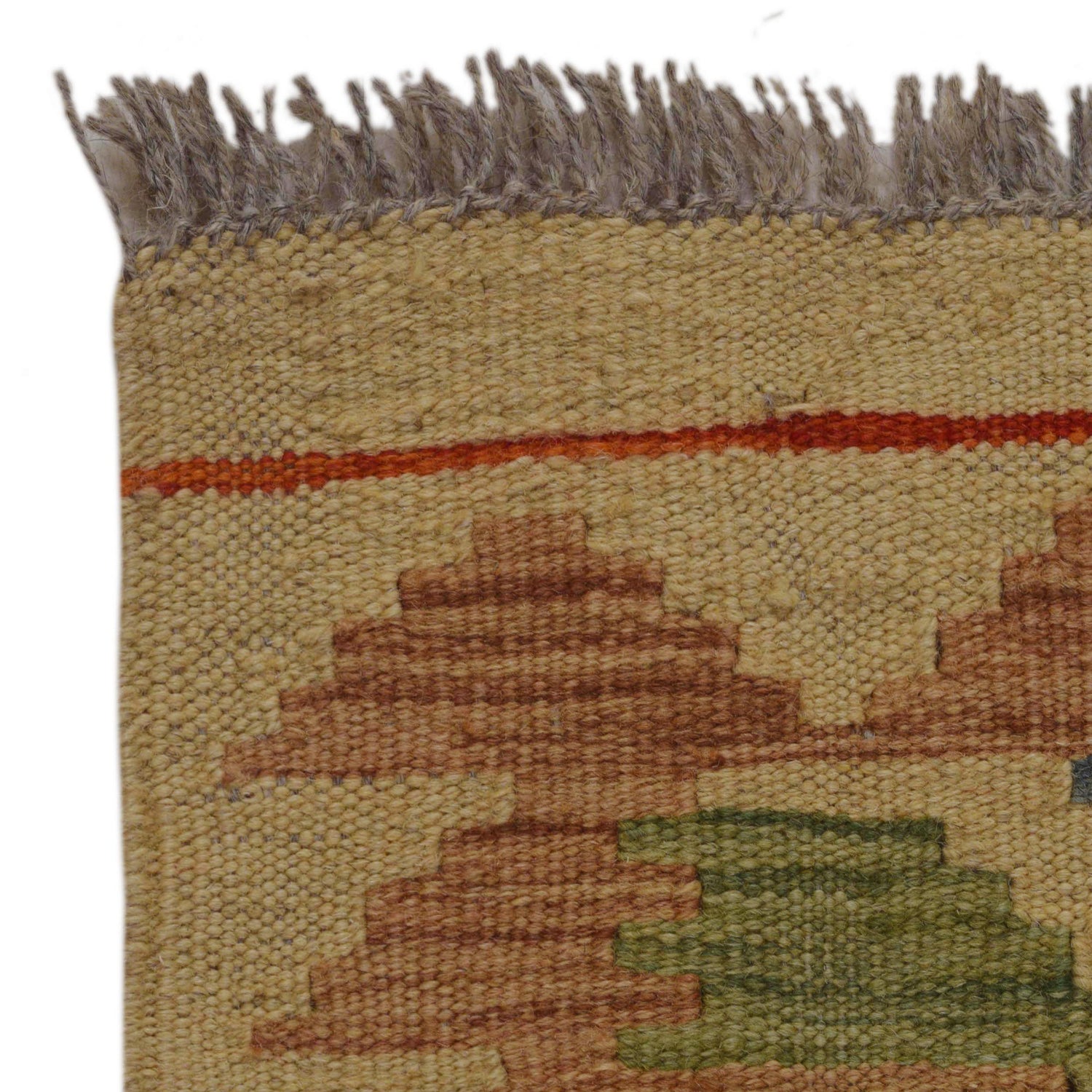 Handmade Vegetable Kilim 2' 7" x 3' 8" (ft) - No. P36253