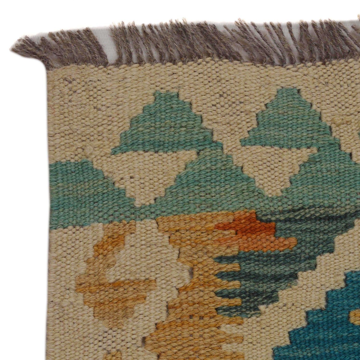 Handmade Vegetable Kelim 2' 6" x 3' 11" (ft) - No. P36254