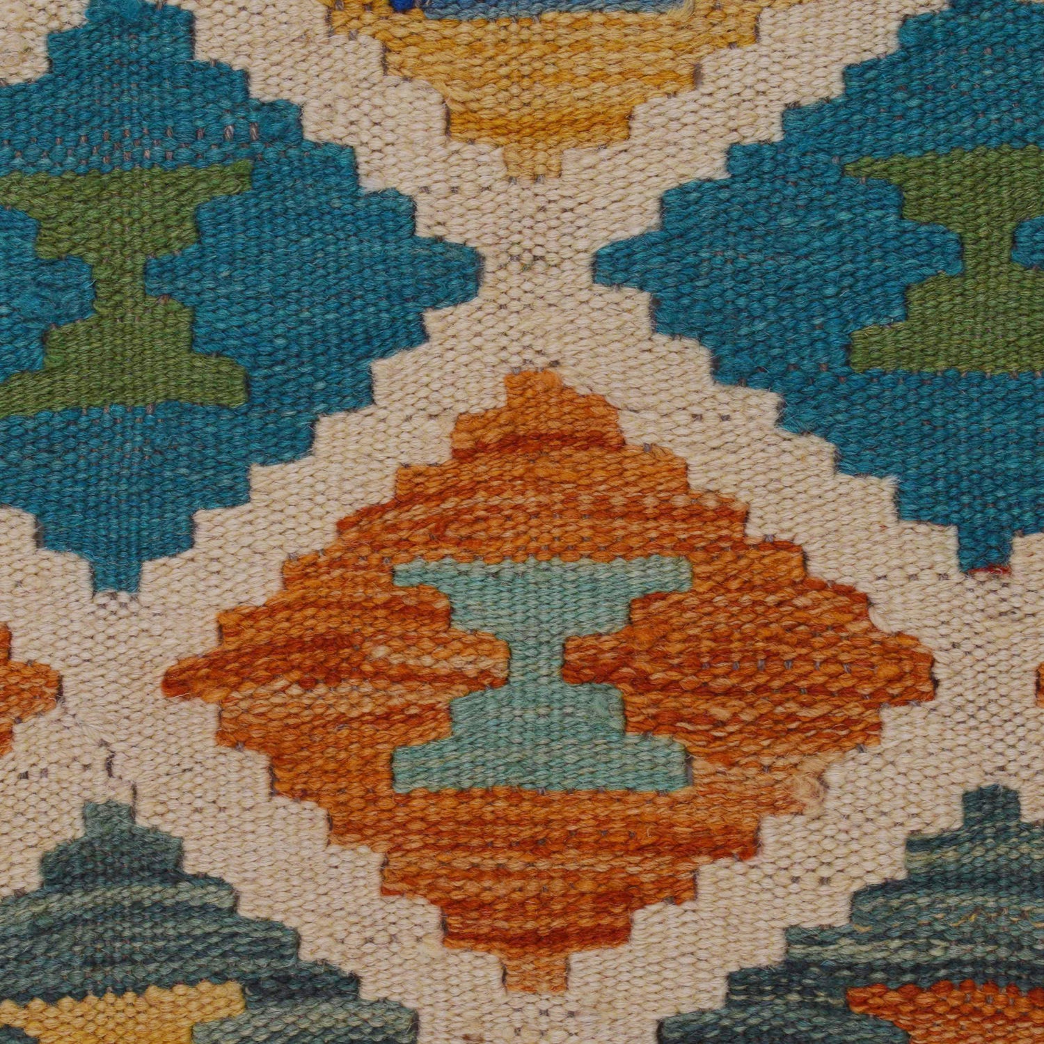 Handmade Vegetable Kelim 2' 6" x 3' 11" (ft) - No. P36254