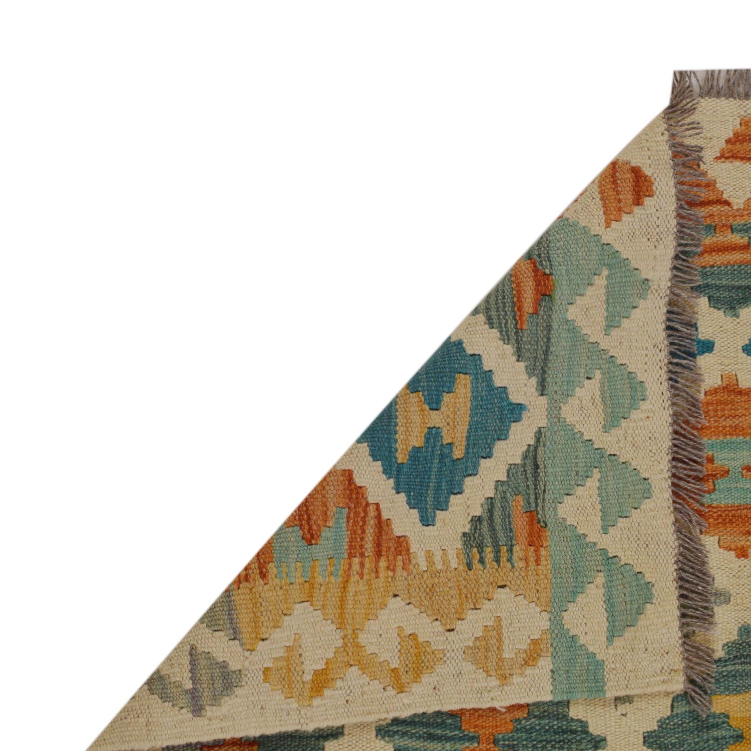 Handmade Vegetable Kelim 2' 6" x 3' 11" (ft) - No. P36254