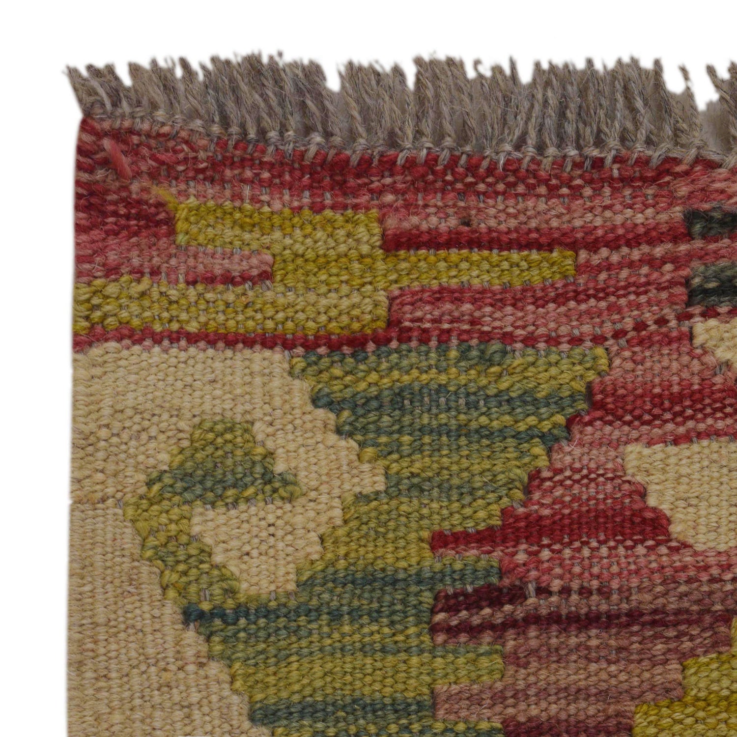 Handmade Vegetable Kilim 2' 9" x 4' 5" (ft) - No. P36255