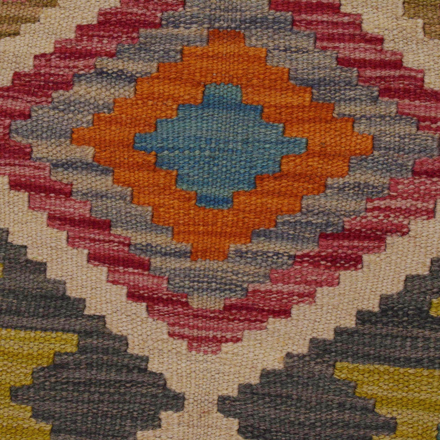 Handmade Vegetable Kilim 2' 9" x 4' 5" (ft) - No. P36255