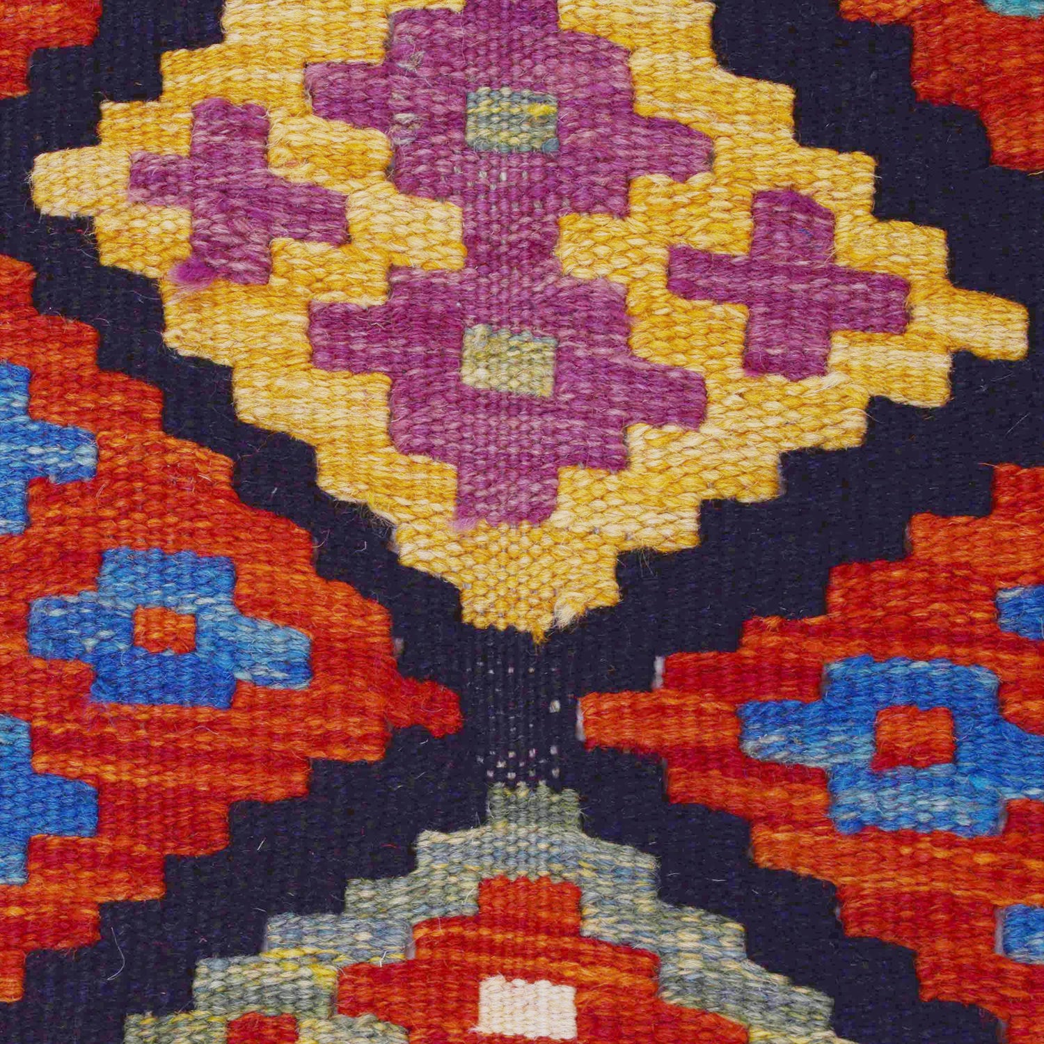 Vegetable Kelim Runner 2' 9" x 10' 1" (ft) - No. P36259