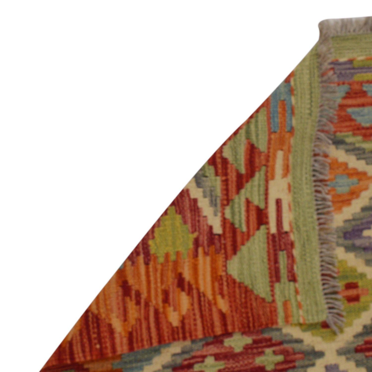 Handmade Vegetable Kilim 2' 6" x 3' 11" (ft) - No. P36263