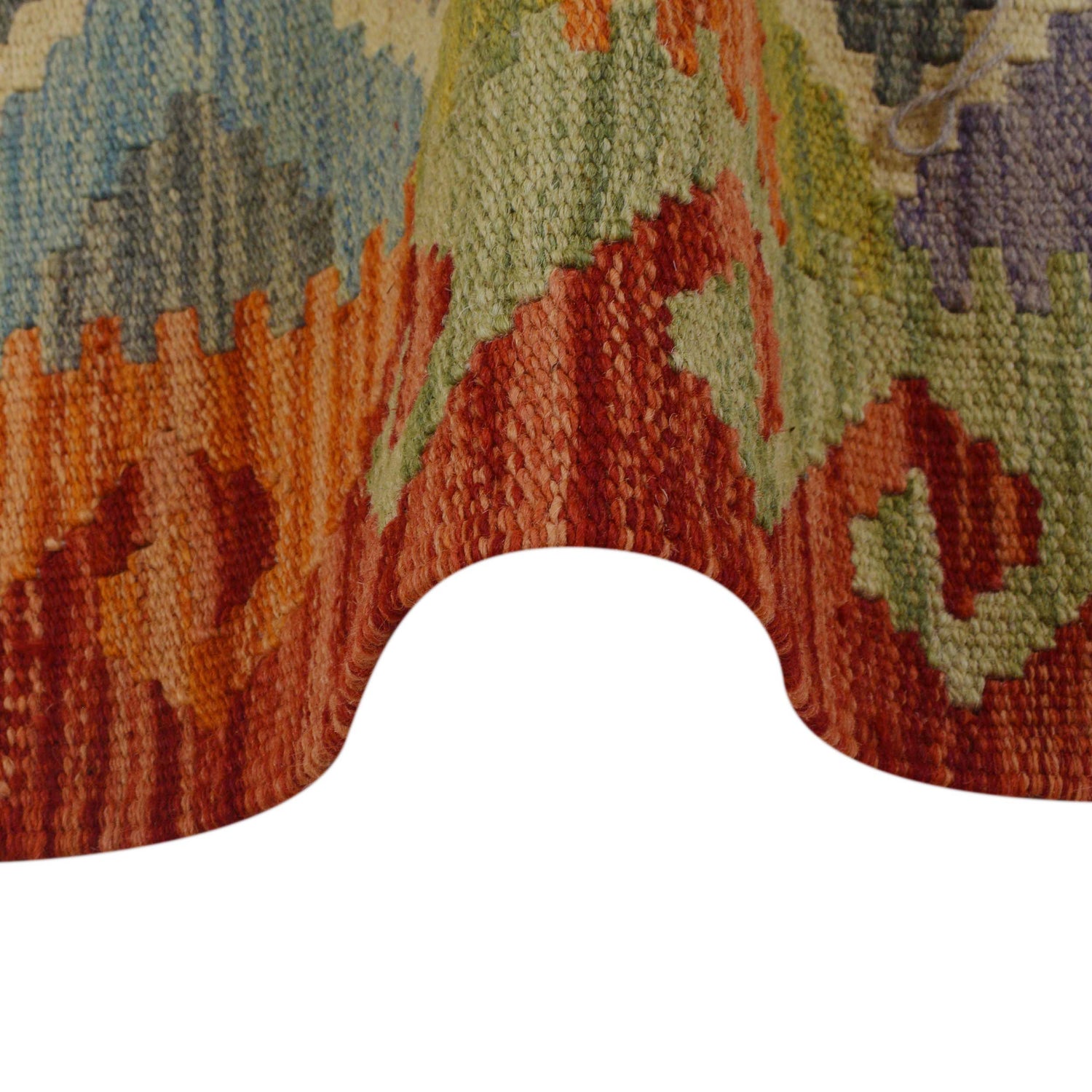 Handmade Vegetable Kilim 2' 6" x 3' 11" (ft) - No. P36263