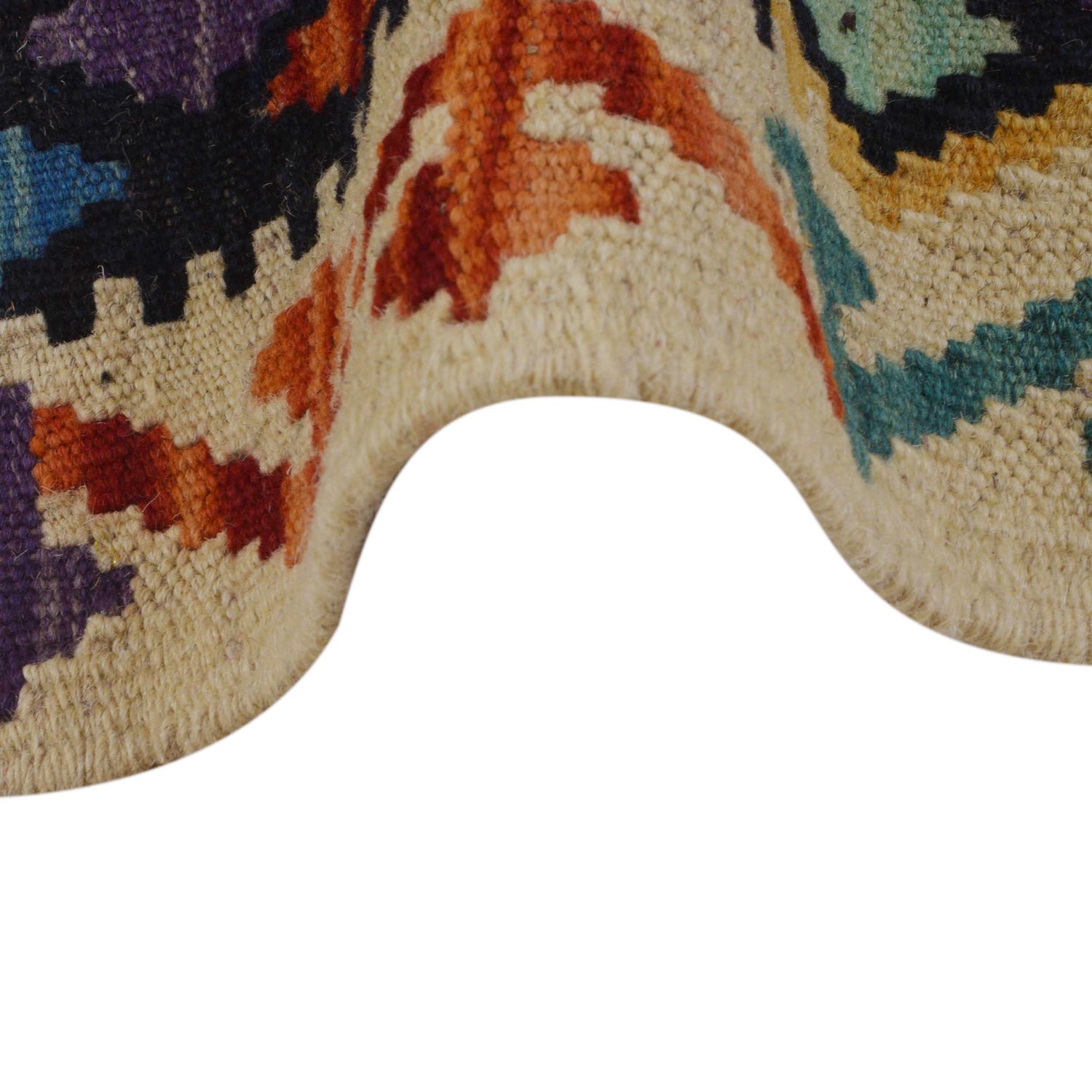 Handmade Vegetable Kelim 2' 9" x 4' 0" (ft) - No. P36264