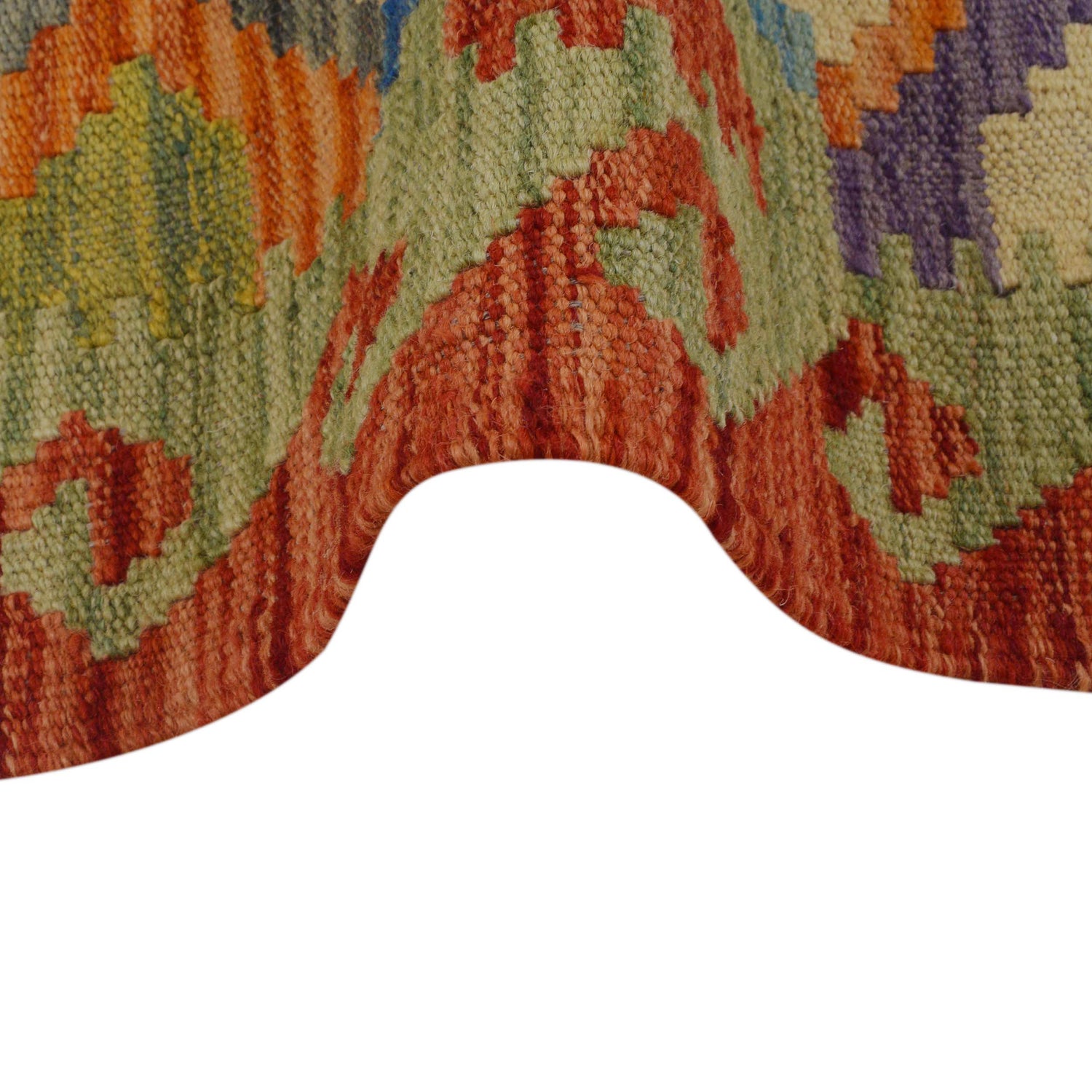 Handmade Vegetable Kilim 2' 7" x 3' 11" (ft) - No. P36265