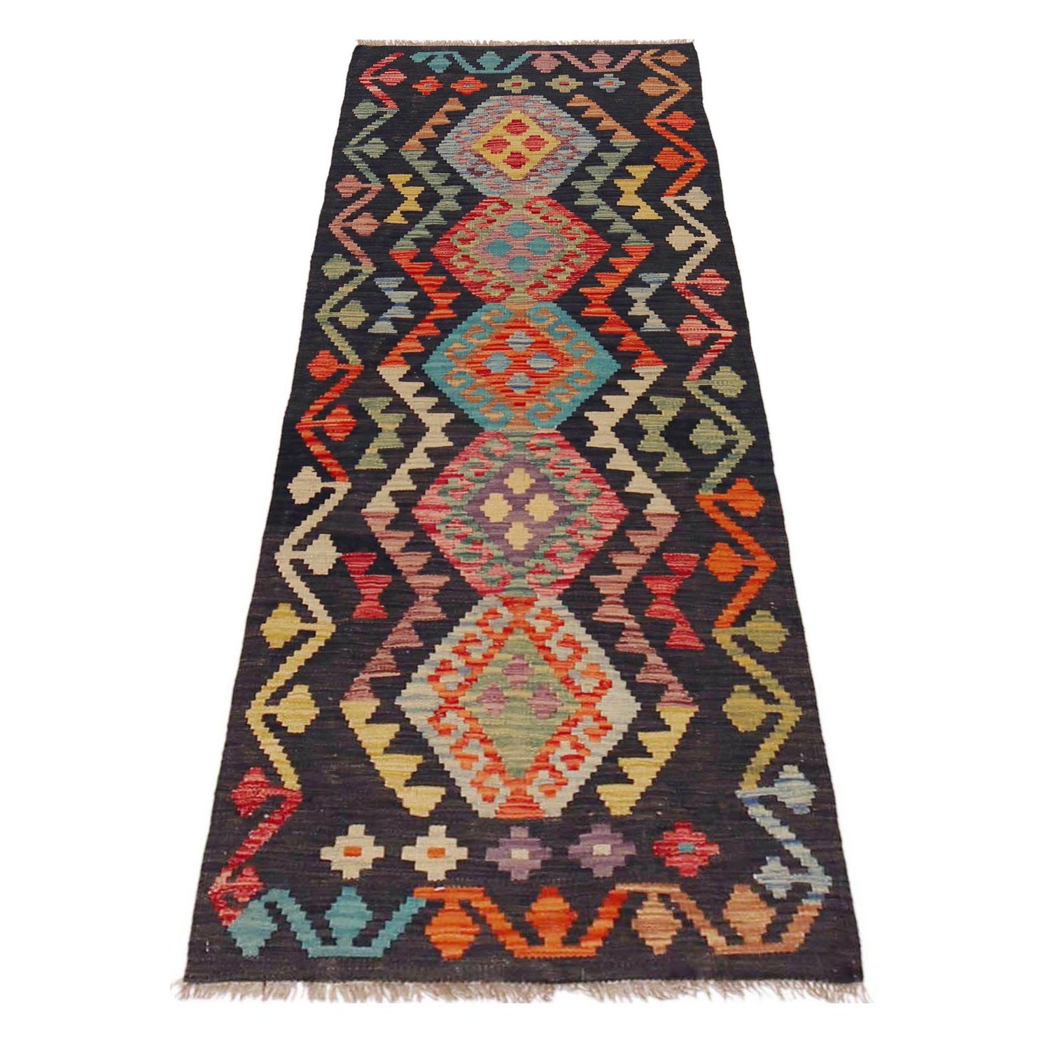 Vegetable Kilim Runner 2' 2" x 6' 5" (ft)- No. P36307
