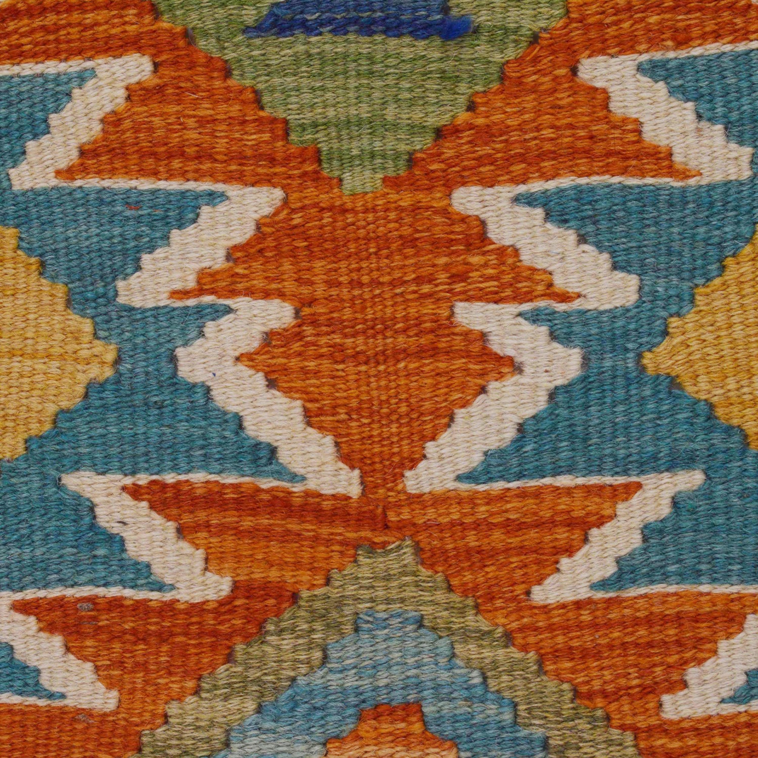 Vegetable Kelim Runner 2' 1" x 6' 3" (ft)- No. P36309