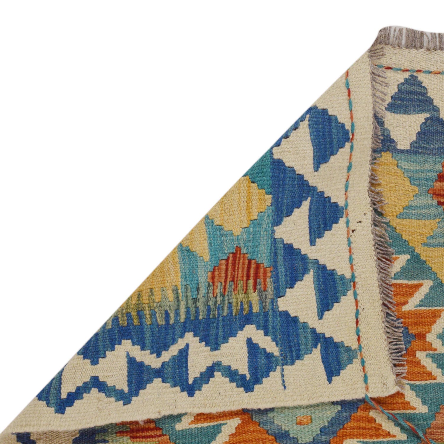 Vegetable Kelim Runner 2' 1" x 6' 3" (ft)- No. P36309