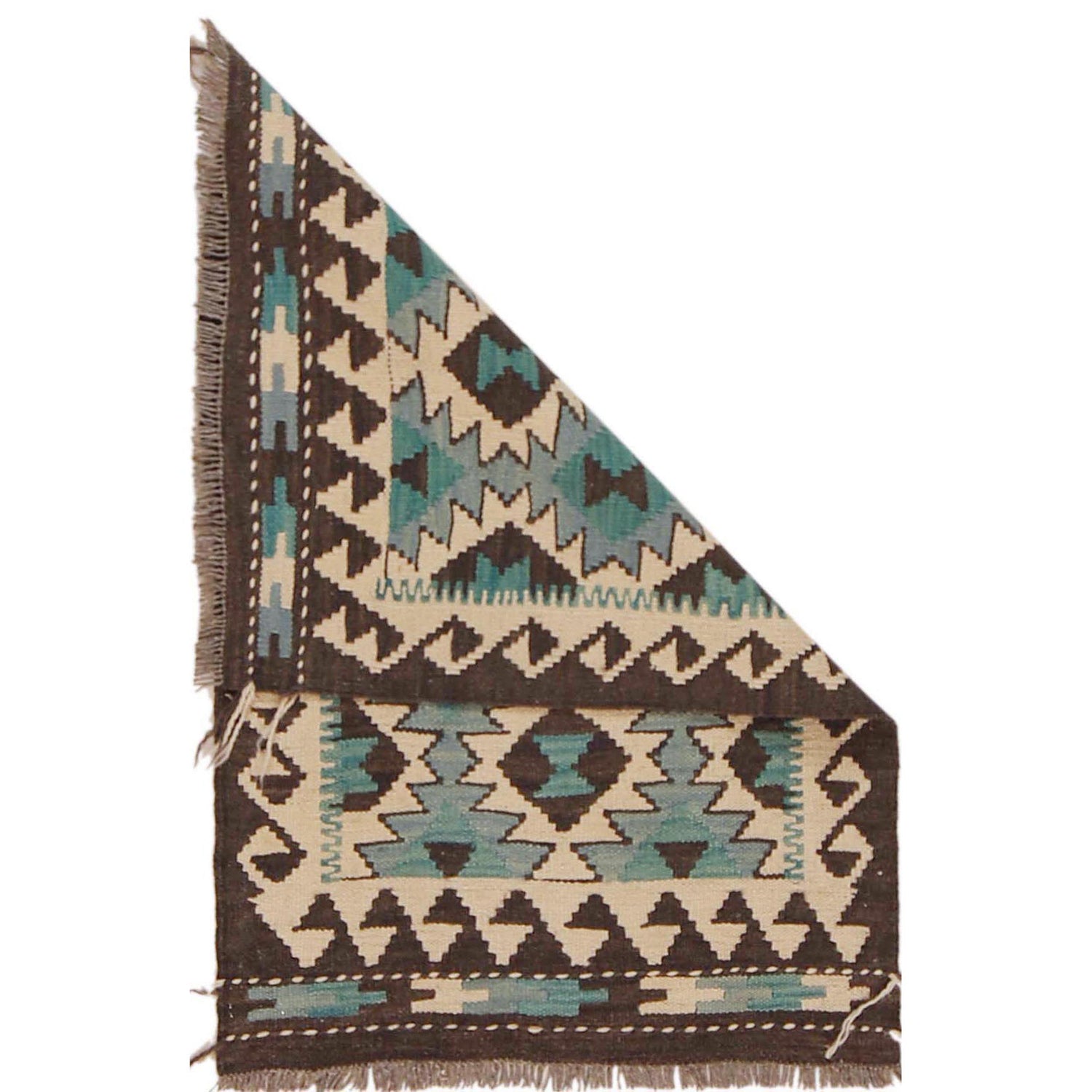 Handmade Vegetable Kilim 2' 0" x 3' 0" (ft) - No. P36314