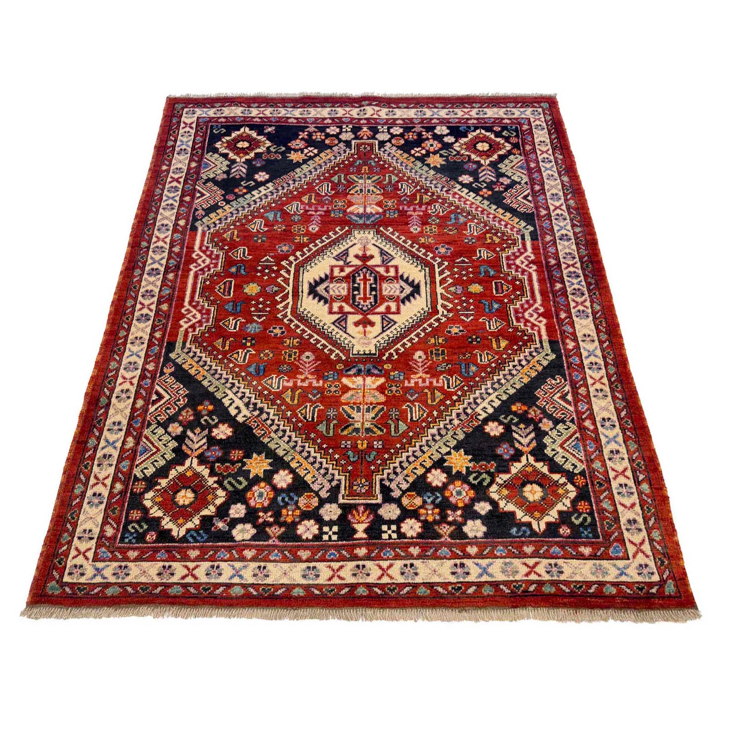 Handmade Sherazi Rug 5' 5" x 7' 5" (ft) - No. P36359