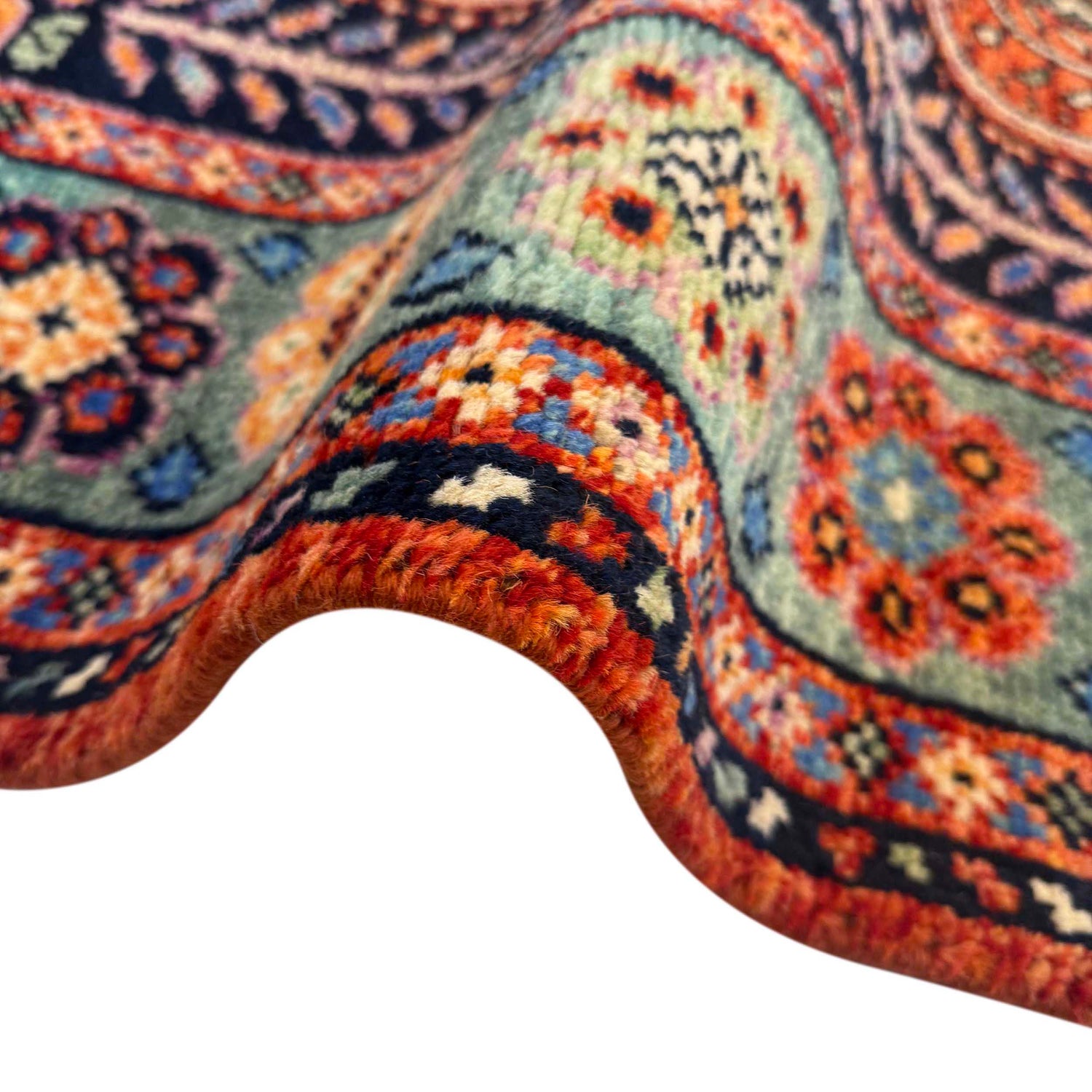 Hand Knotted Sherazi Rug 5' 7" x 7' 7" (ft) - No. P36362