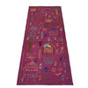 Purple Color Embroidery Flatweave Kilim 2' 7" x 7' 9" (ft)- No. P36544