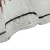 Shape Embroidery Dhurrie 3' 11" x 6' 3" (ft) - No. P36723