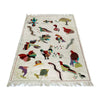 Hand Knotted Embroidery Kilim 4' 0" x 6' 4" (ft) - No. P36867