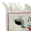 Hand Knotted Embroidery Kilim 4' 0" x 6' 4" (ft) - No. P36867