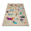Handmade Embroidery Kilim 3' 8" x 6' 2" (ft) - No. P36868
