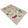 Handmade Embroidery Kilim 3' 8" x 6' 2" (ft) - No. P36868