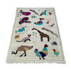 Pakistani Embroidery Kelim 3' 1" x 5' 4" (ft) - No. P36869