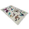 Pakistani Embroidery Kelim 3' 1" x 5' 4" (ft) - No. P36869