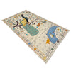 Hand Knotted Embroidery Kilim 3' 4" x 6' 7" (ft) - No. P36870