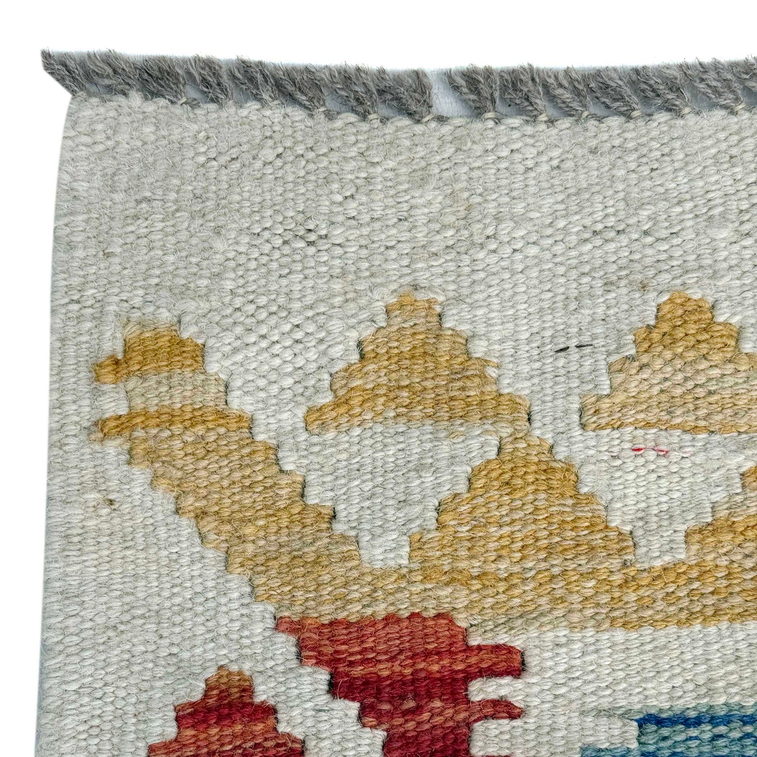 Handmade Vegetable Kilim 9' 7" x 12' 11" (ft) - No. P36875