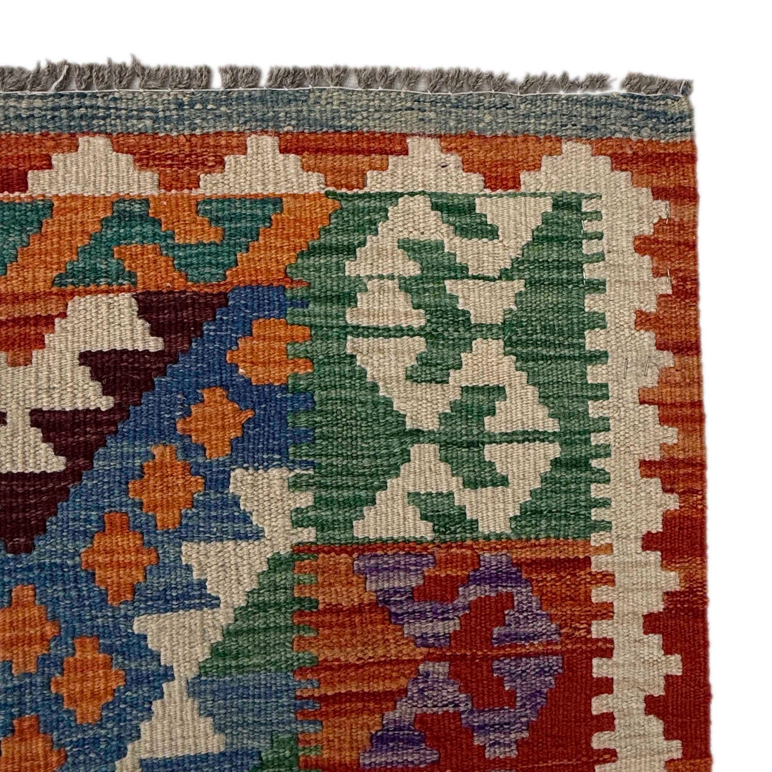 Handmade Vegetable Kilim 8' 5" x 10' 1" (ft) - No. P36881