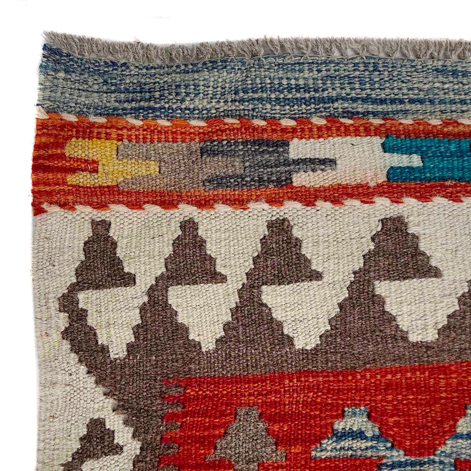 Handmade Vegetable Kelim 8' 6" x 9' 7" (ft) - No. P36886