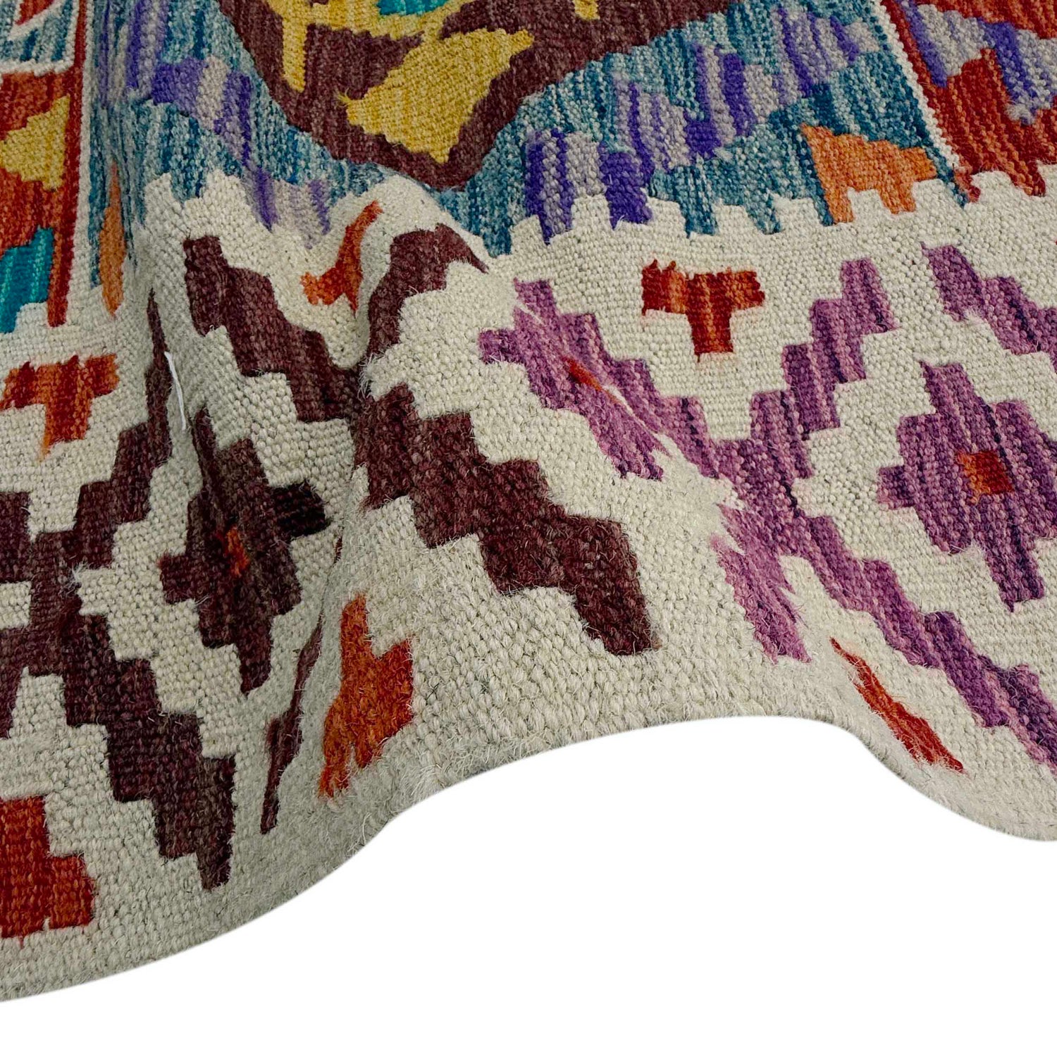 Handmade Vegetable Kelim 8' 2" x 11' 8" (ft) - No. P36889