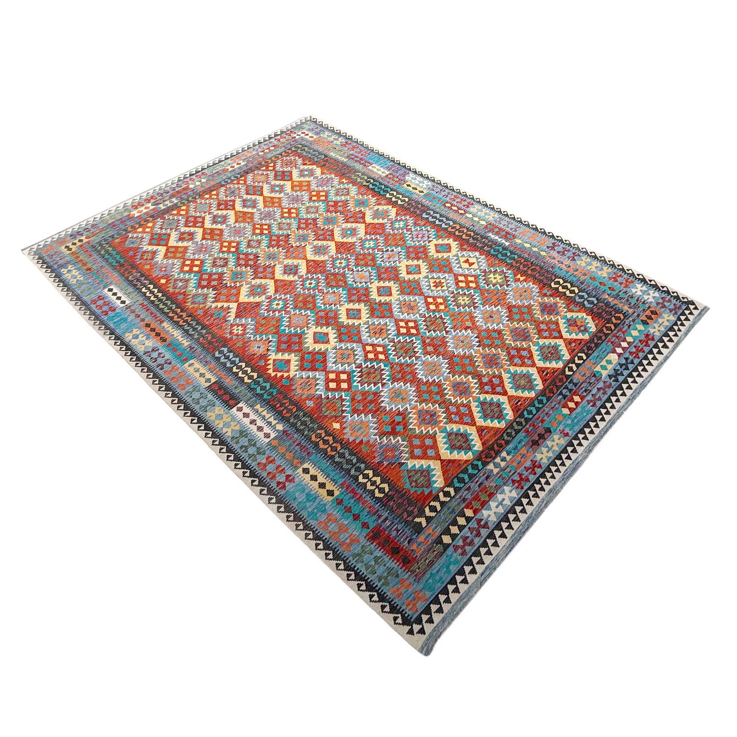 Handmade Vegetable Kilim 10' 2" x 16' 6" (ft) - No. P36896