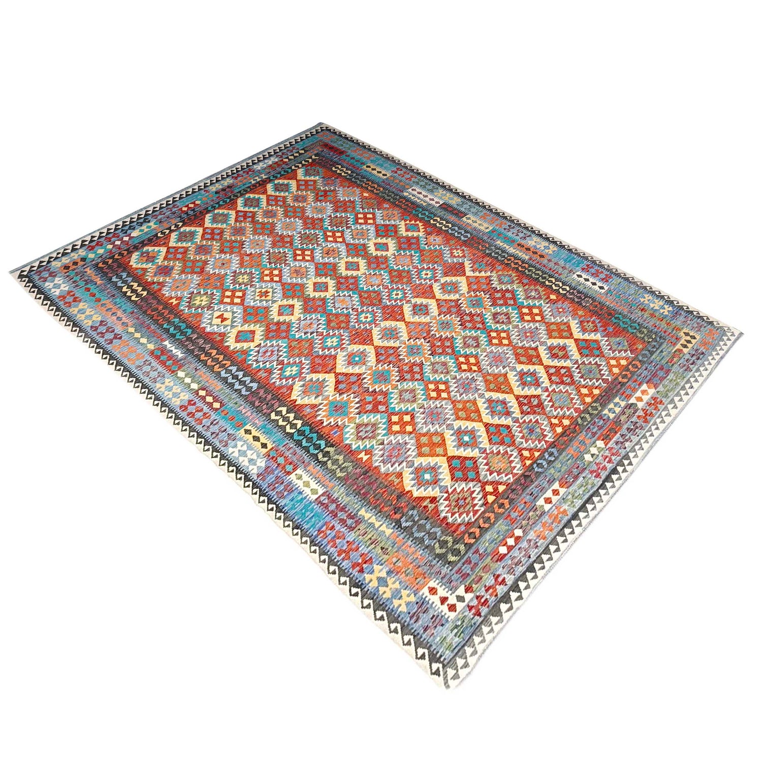 Handmade Vegetable Kilim 10' 2" x 16' 6" (ft) - No. P36896
