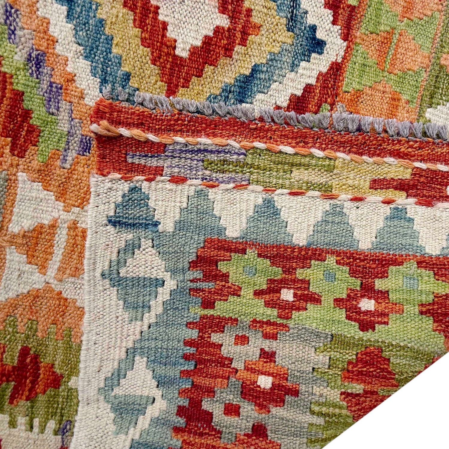 Handmade Vegetable Kelim 8' 6" x 11' 4" (ft) - No. P36907