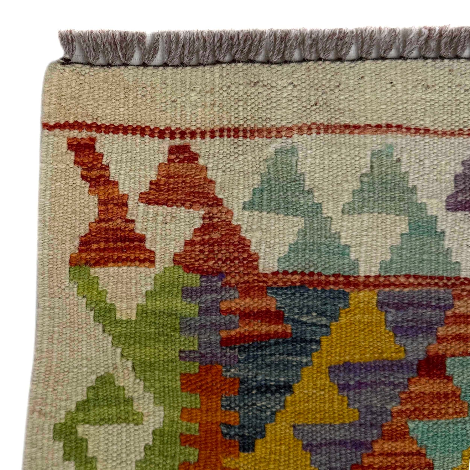 Vegetable Kilim Runner 2' 8" x 8' 5" (ft) - No. P36944
