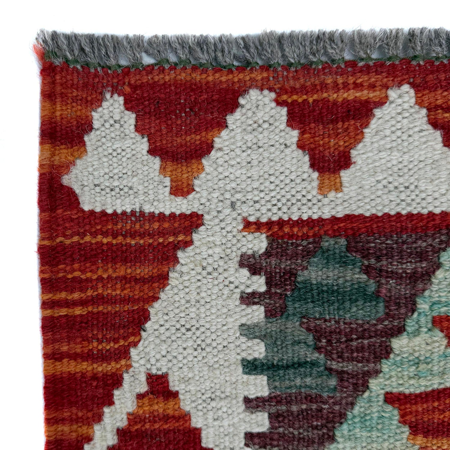 Vegetable Kilim Runner 2' 9" x 7' 9" (ft) - No. P36945