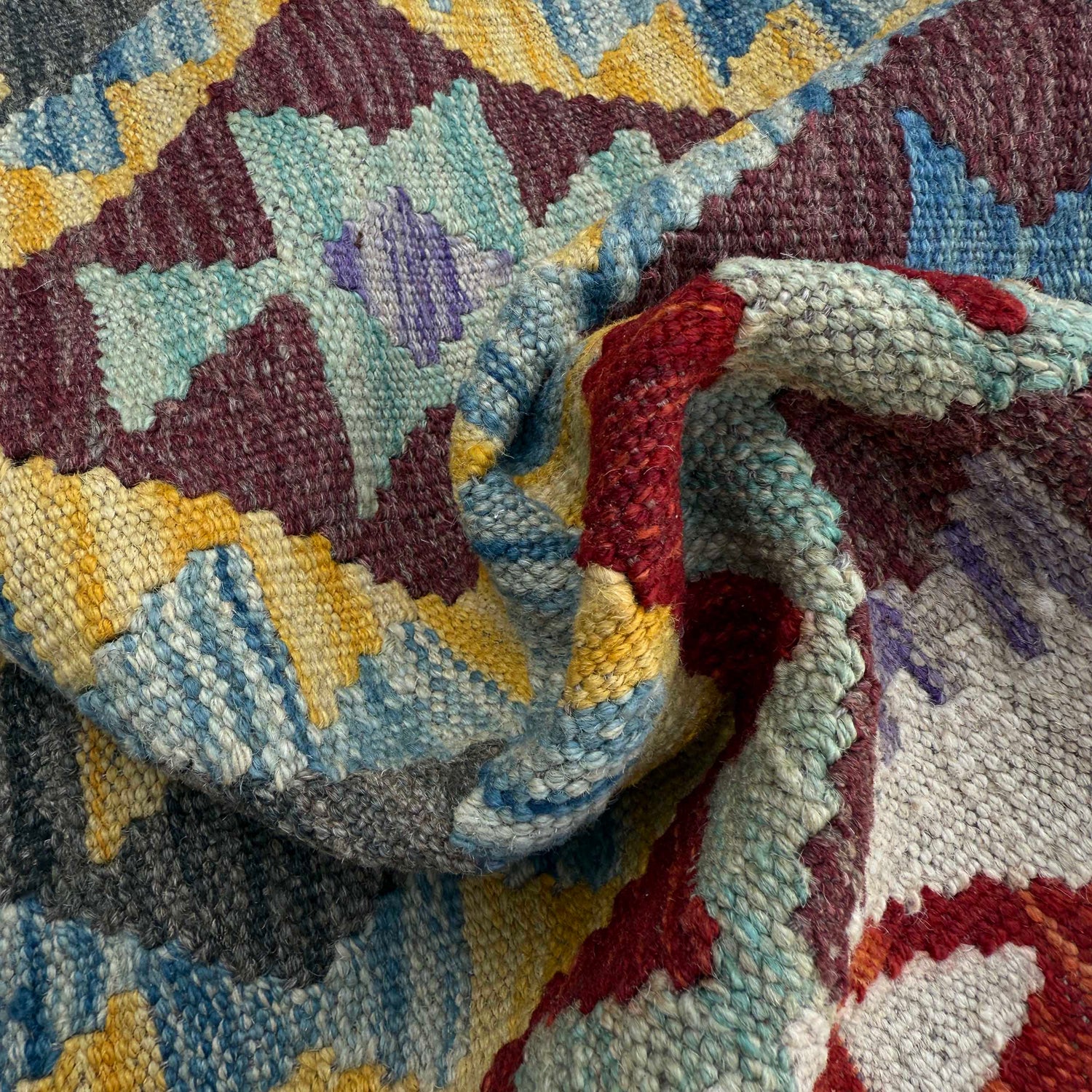 Vegetable Kilim Runner 2' 9" x 7' 9" (ft) - No. P36945
