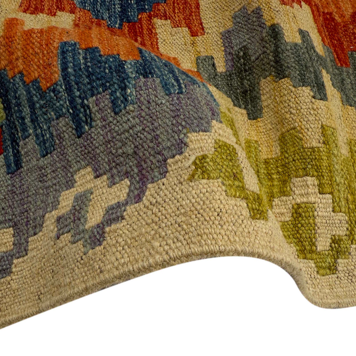 Vegetable Kelim Runner 2' 9" x 8' 4" (ft) - No. P36949