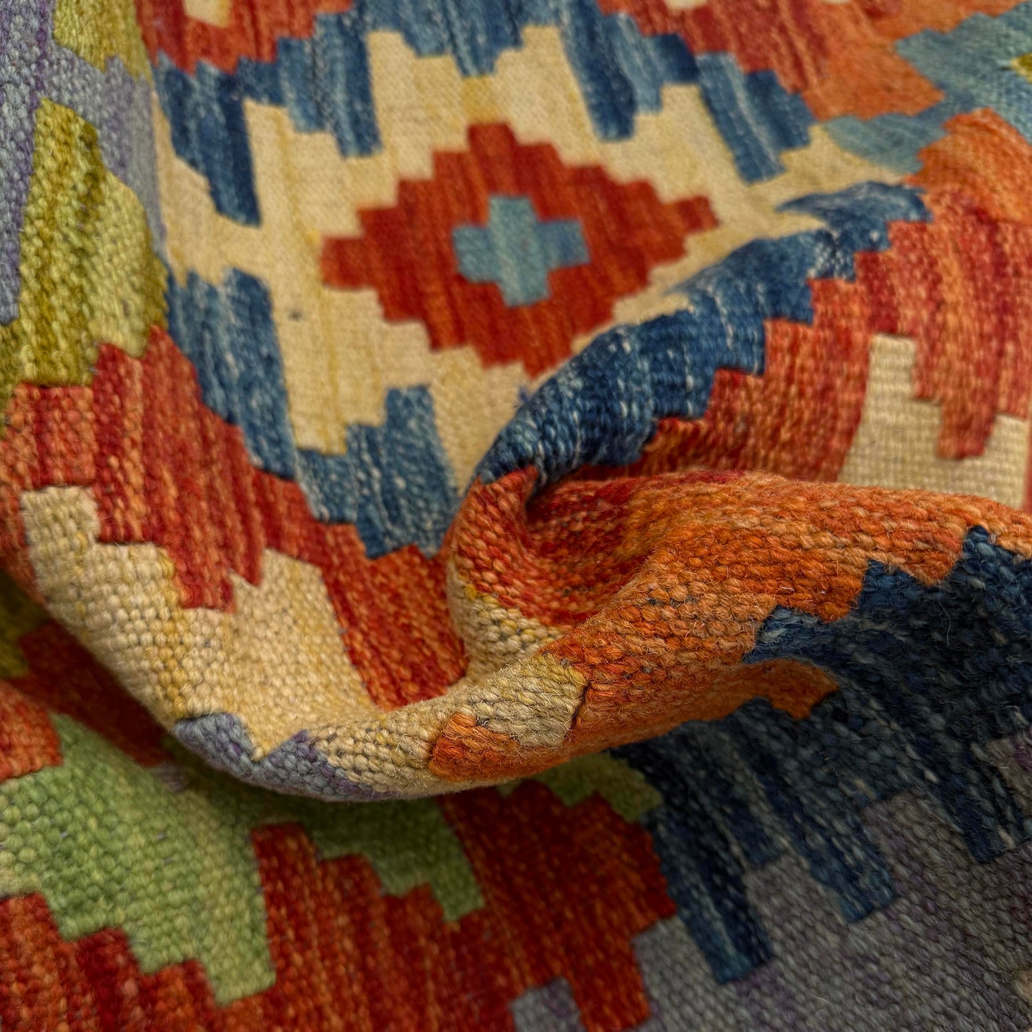 Vegetable Kelim Runner 2' 9" x 8' 4" (ft) - No. P36949