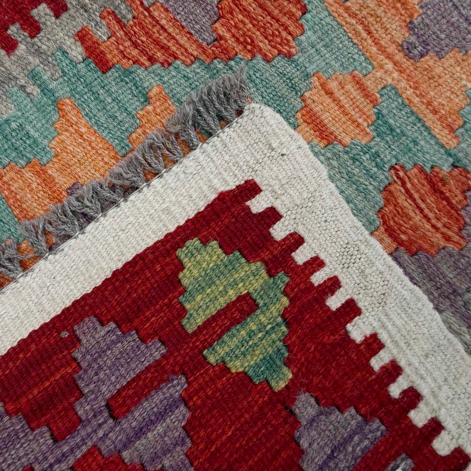 Vegetable Kilim Runner 2' 6" x 5' 11" (ft)- No. P36970