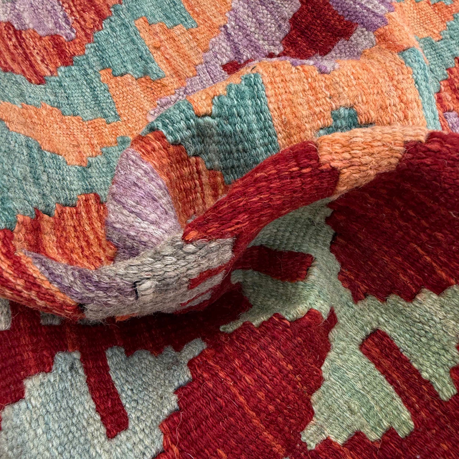 Vegetable Kilim Runner 2' 6" x 5' 11" (ft)- No. P36970