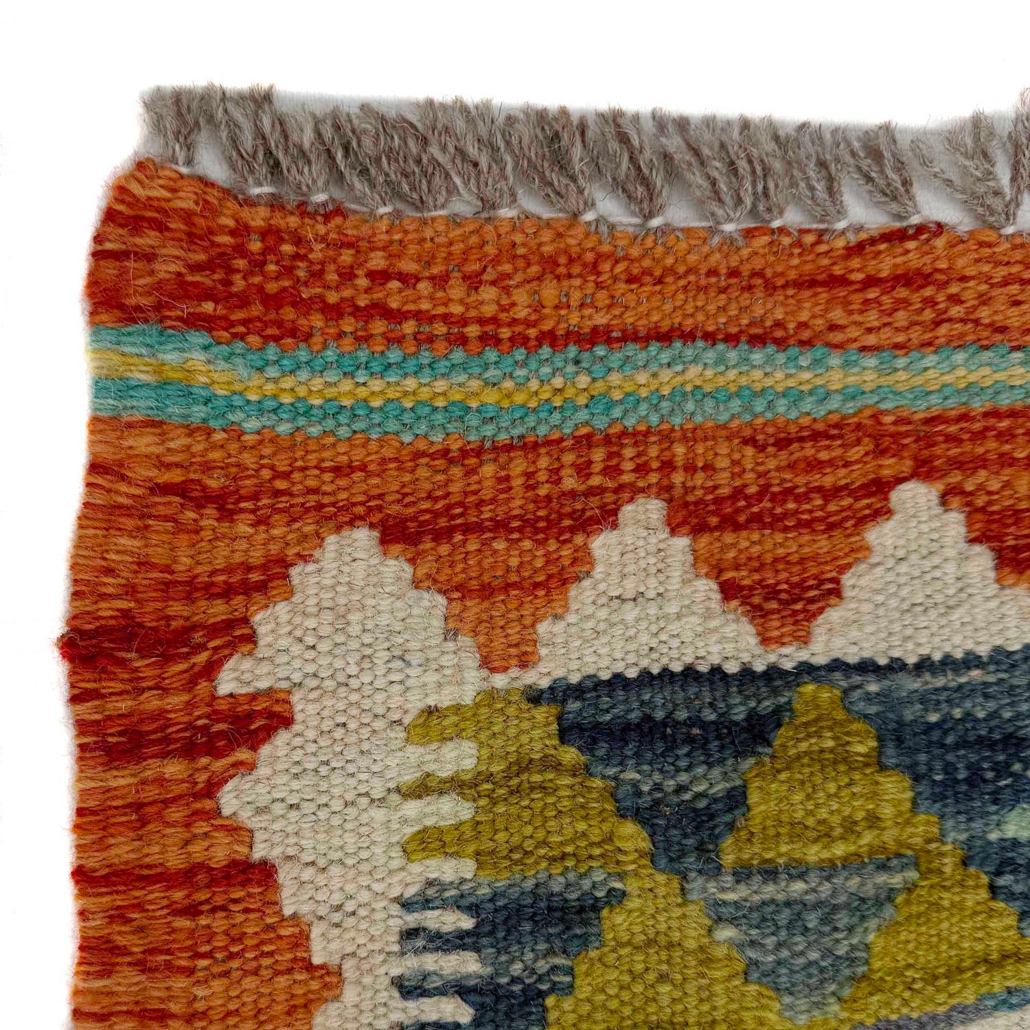 Vegetable Kelim Runner 2' 9" x 6' 9" (ft)- No. P36971