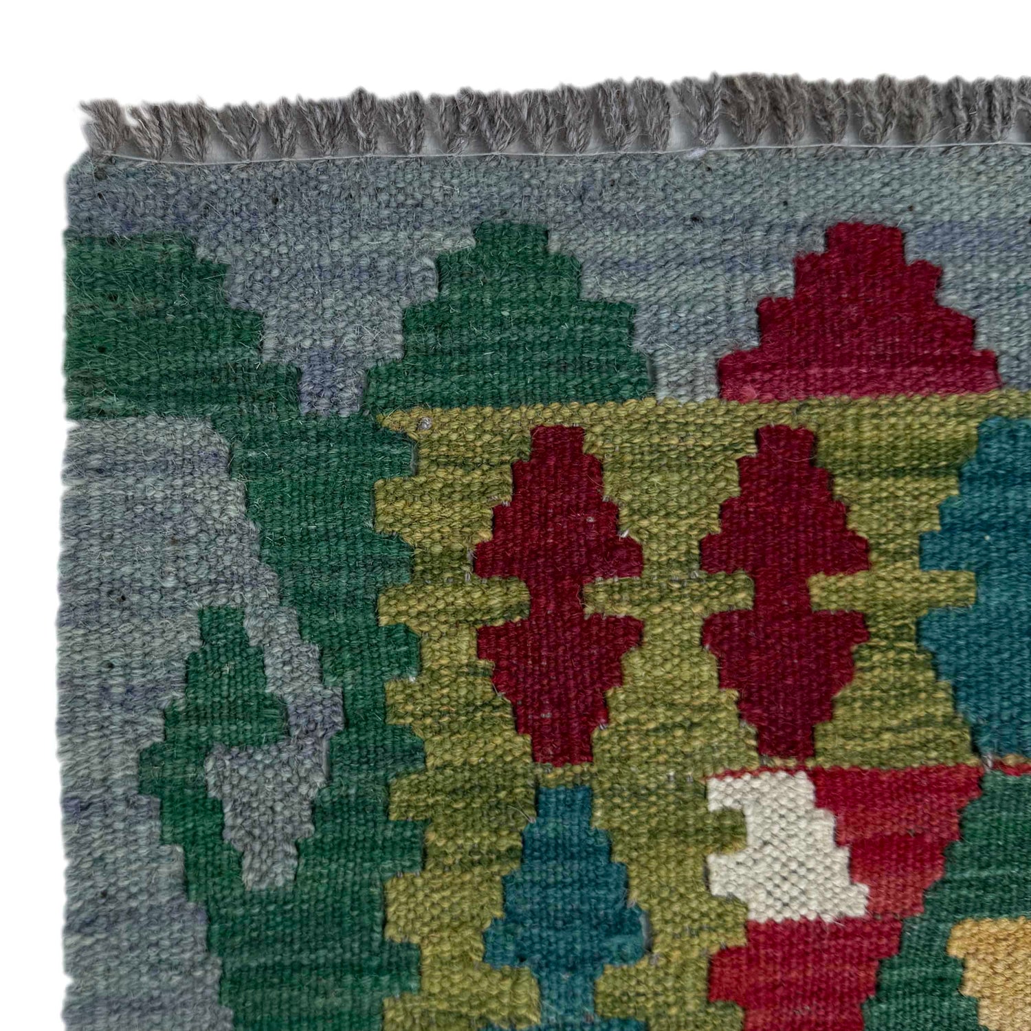 Vegetable Kilim Runner 2' 10" x 9' 10" (ft) - No. P36976