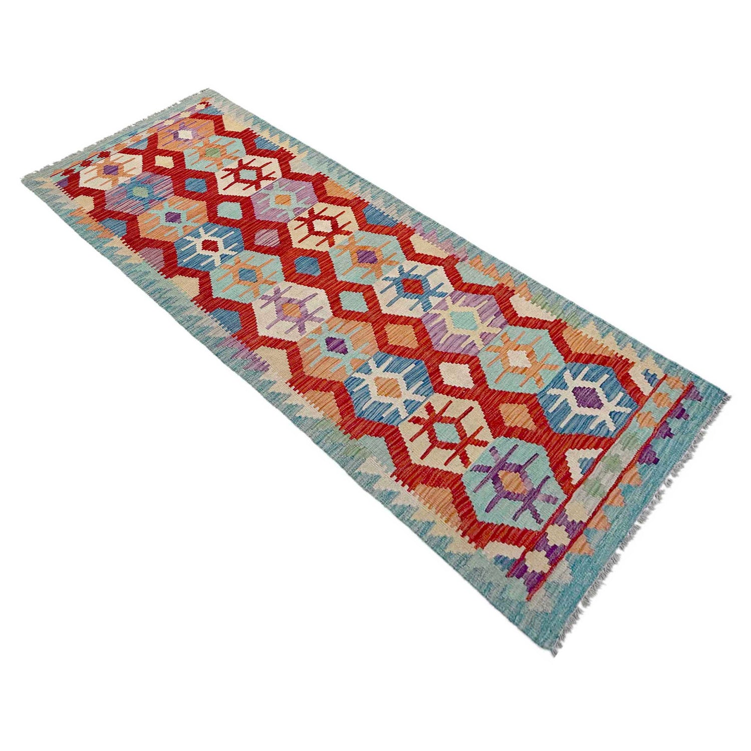 Vegetable Kelim Runner 2' 11" x 10' 0" (ft) - No. P36977