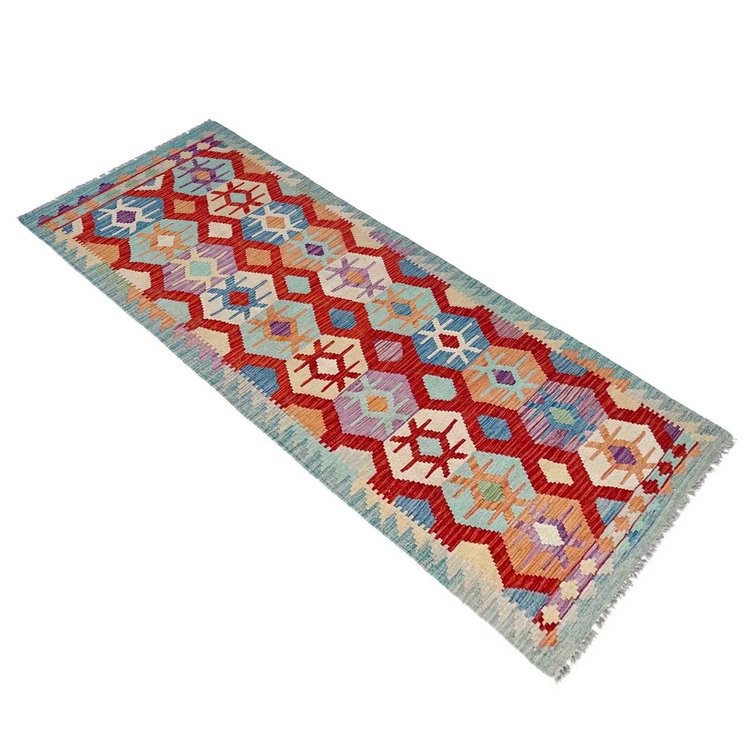 Vegetable Kelim Runner 2' 11" x 10' 0" (ft) - No. P36977
