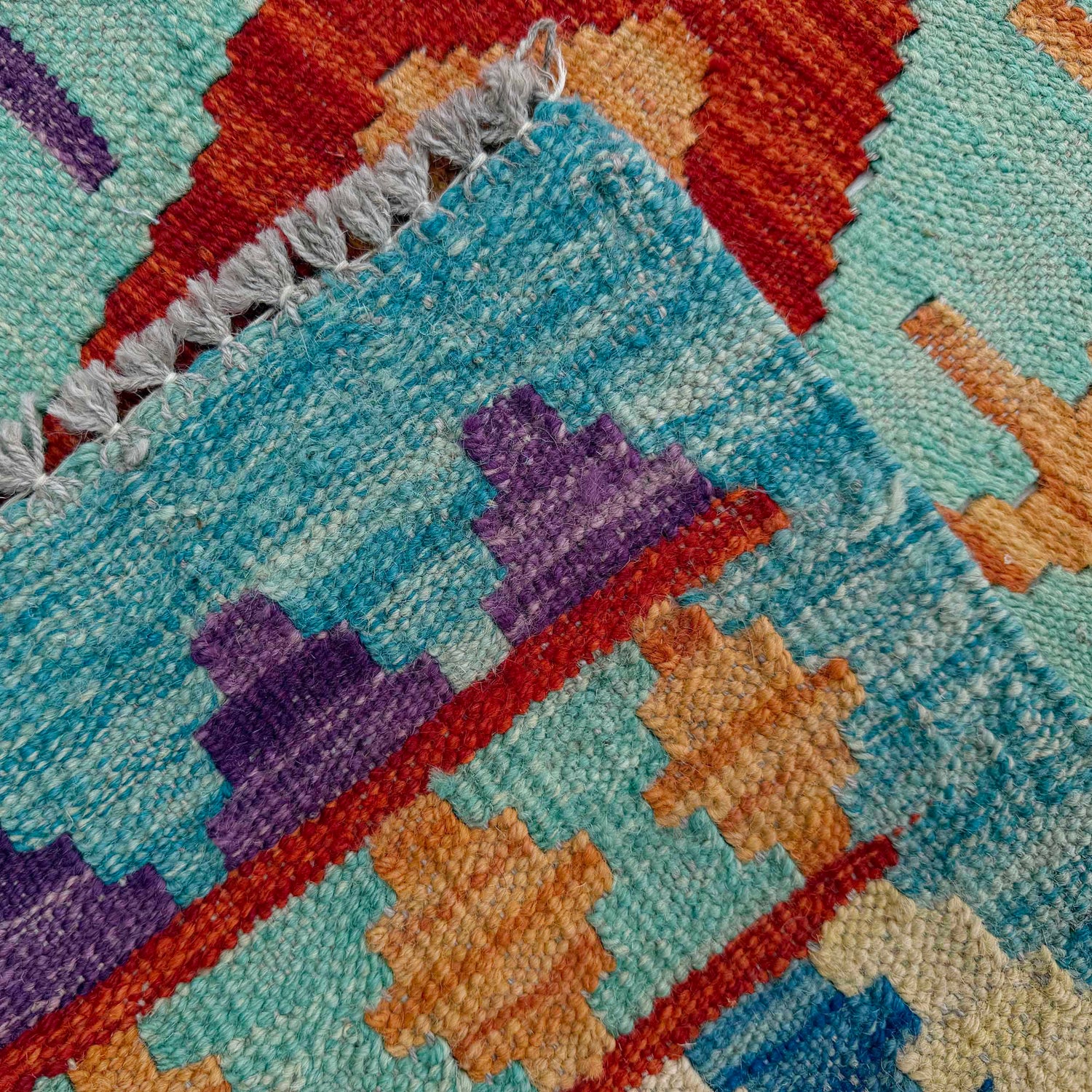 Vegetable Kelim Runner 2' 11" x 10' 0" (ft) - No. P36977