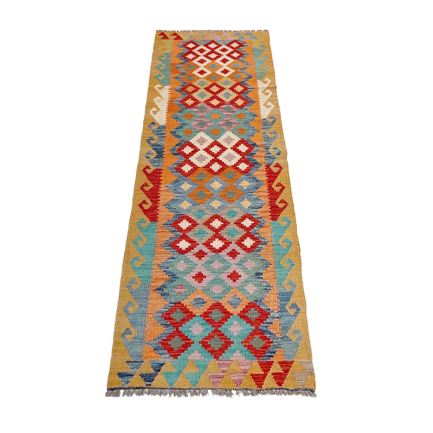 Vegetable Kilim Runner 2' 9" x 9' 8" (ft) - No. P36981