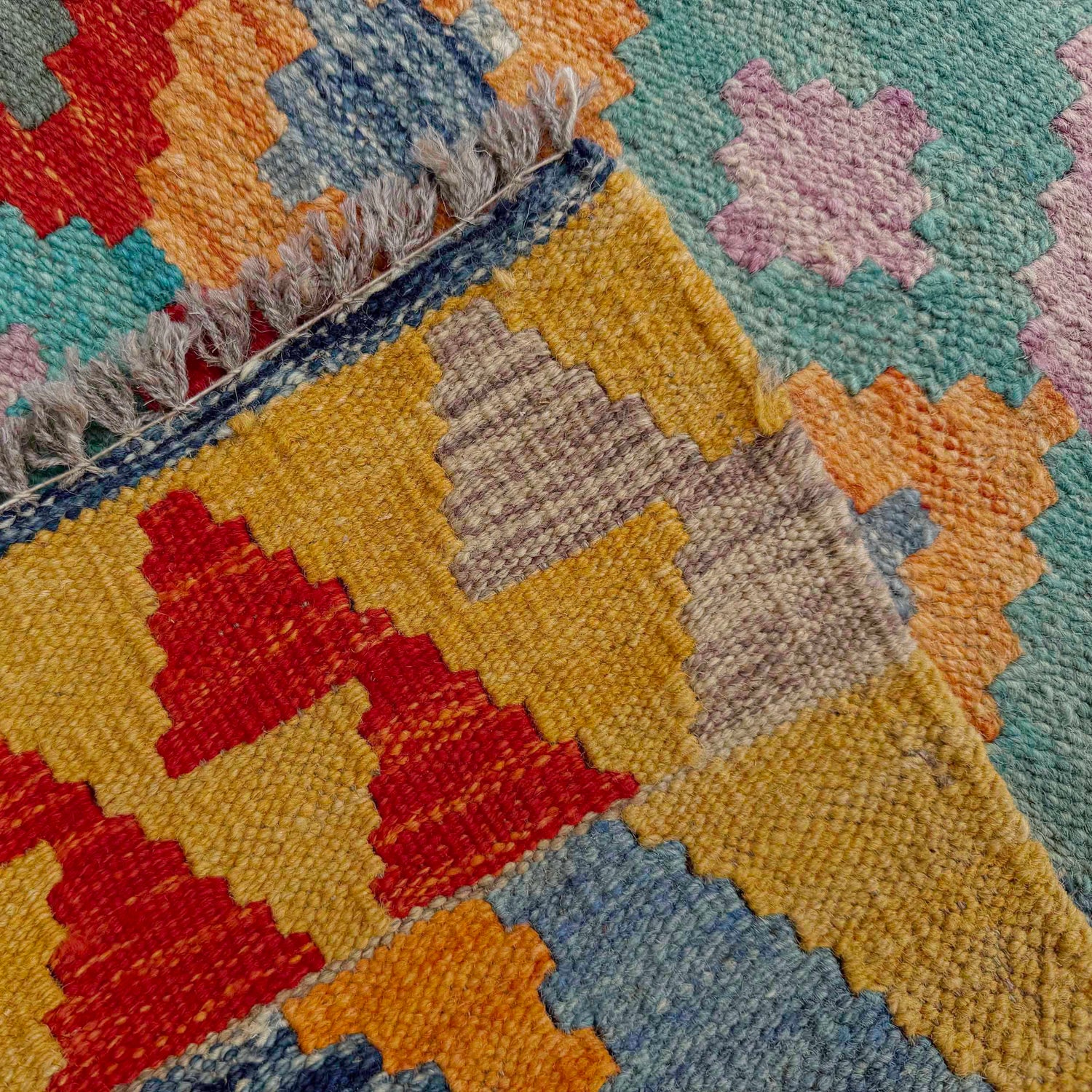 Vegetable Kilim Runner 2' 9" x 9' 8" (ft) - No. P36981