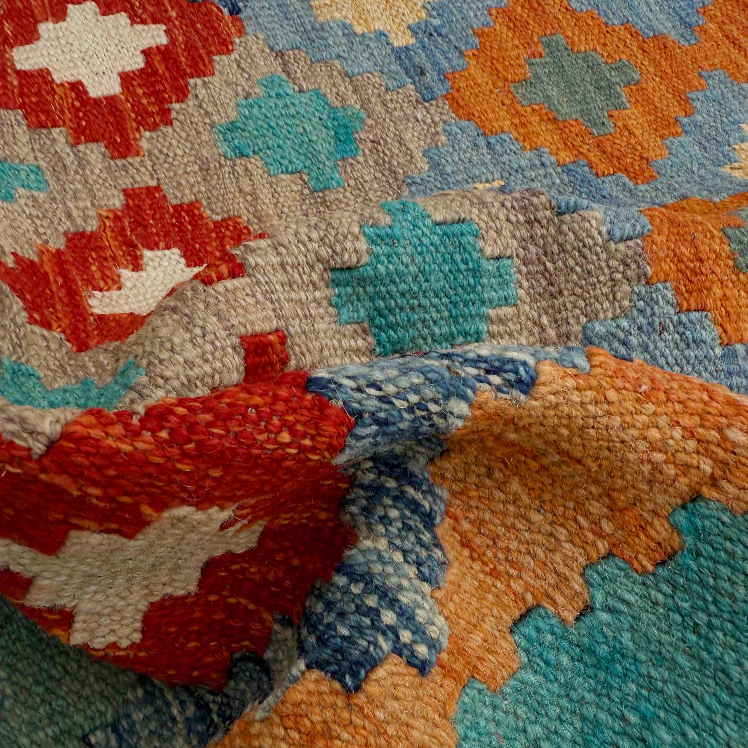 Vegetable Kilim Runner 2' 9" x 9' 8" (ft) - No. P36981